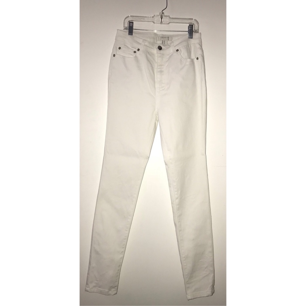 Forever 21 White Jeans